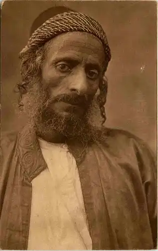 A Vemenite Jew Chief in Jerusalem - Judaika -648240