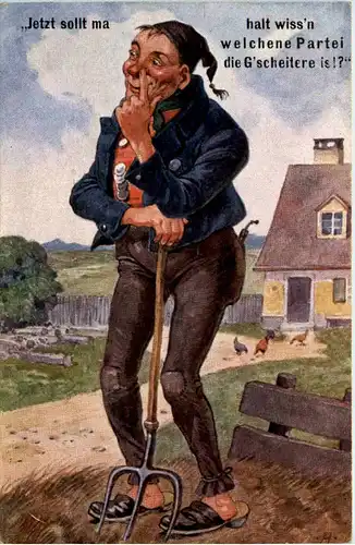 Humor - Jetzt sollt ma halt wissn welche Partei die Gscheite is -648272