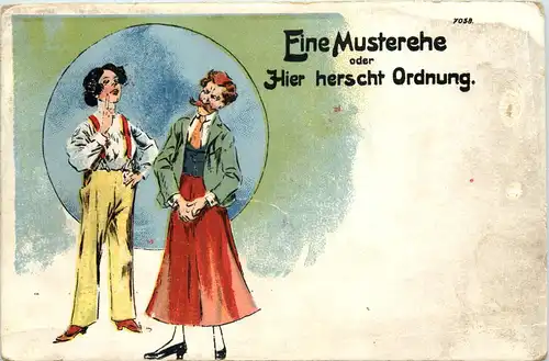 Humor - Eine Musterehe oder Hier herscht Ordnung -648330