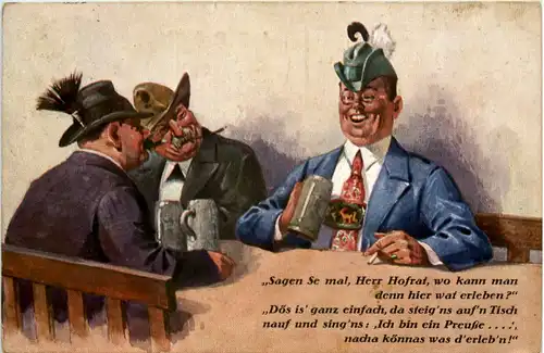 Humor - Sagen sie mal Herr Hofrat - München Hofbräuhaus -648318