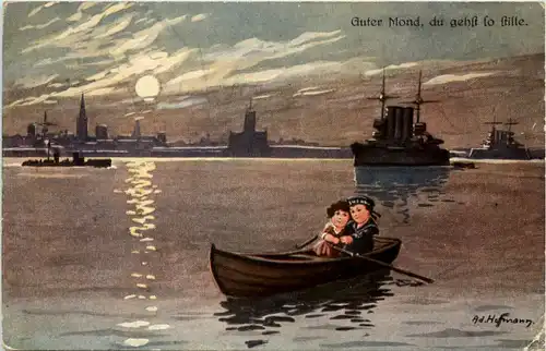 Künstler AK Ad. Hoffmann - guter Mond -648438