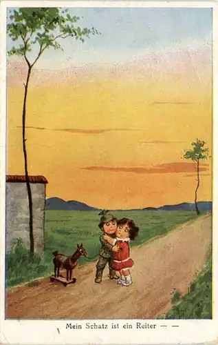 Militaria Humor - Mein Schatz ist ein Reiter -648410
