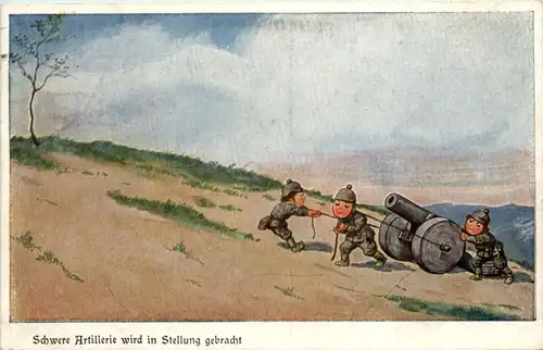Militaria Humor - Schwere Artillerie -648412