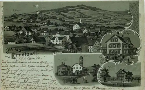 Gruss aus Ernetswil - Litho - St. Gallen -641356