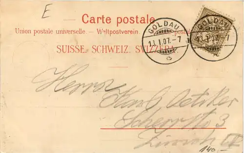 Gruss aus Arth-Goldau - Litho -639806