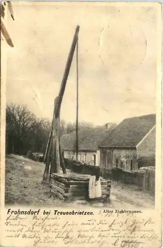 Frohnsdorf bei Treuenbrietzen - Alter Ziehbrunnen -648806