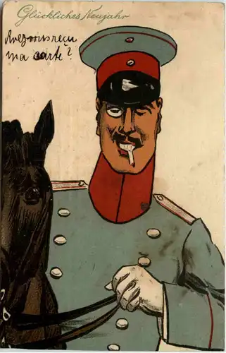 Neujahr - Humor - Militaria -648890