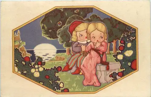 Kinder - Künstler AK -648902