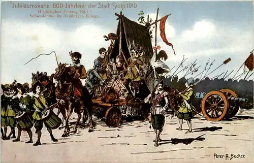 600 Jahrfeier Stadt Stolp 1910 -648992