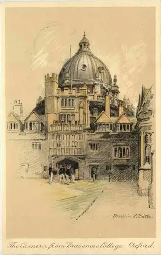 Oxford - The Camera from Brasenose College -648988