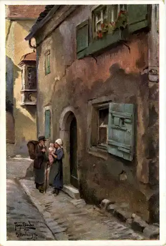 Rothenburg ob der Tauber - Künstler AK Tony Binder -649018