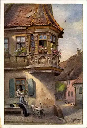 Rothenburg ob der Tauber - Künstler AK Tony Binder -649022