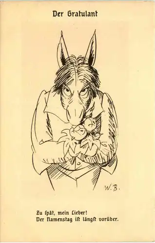 Künstler AK Wilhelm Busch -649078