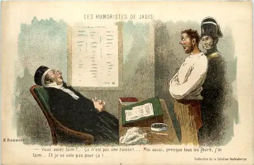 Les Humoristes de Jadis - Künstler aK H. Daumier -649116