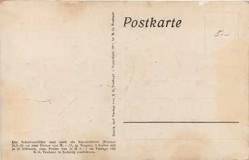 Scherenschnitt Künstler Ak Diefenbach -649224