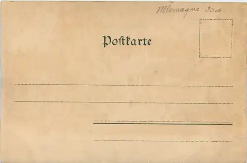 Linderhof - Venustempel und Königslinde - Litho -649228