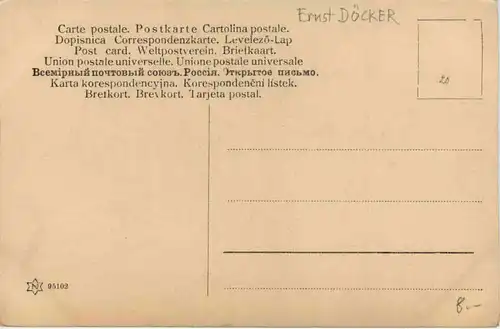 Künstler AK E. Döcker -649236