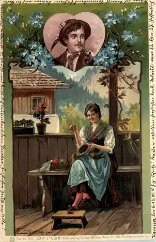 Künstler AK E. Döcker -649238