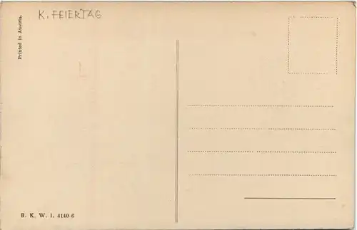 Künstler Ak - K. Feiertag - Ostern -649308