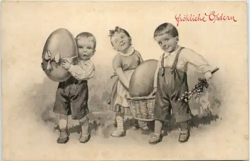 Künstler Ak - K. Feiertag - Ostern -649310