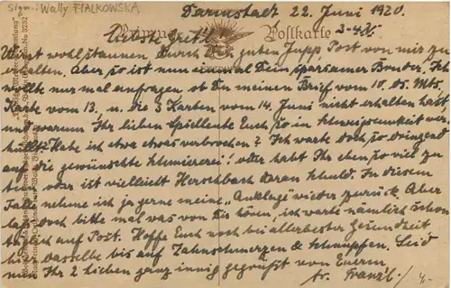 Künstler AK - Wally Fialkowska - In Erwartung besserer Zeiten -649334