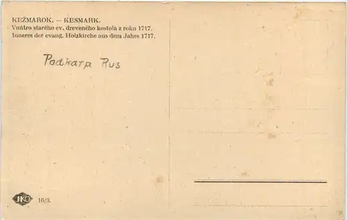 Kezmarok - Kesmark Orgel -649360