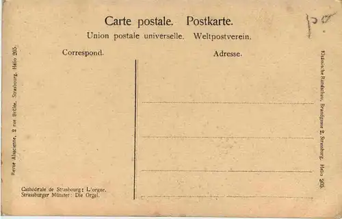 Strasbourg - Orgel -649424