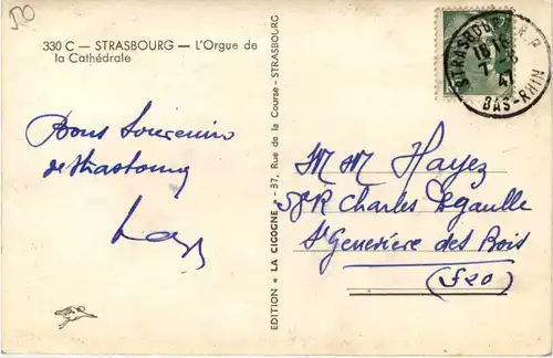 Strasbourg - Orgel -649412