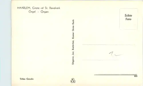 Haarlem - Orgel -649408