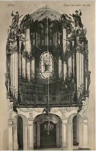 Oliva - Orgel der kath. Kirche - Danzig -649416
