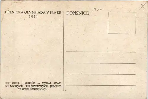 Prag - Delnicka Olympiada 1921 -649510