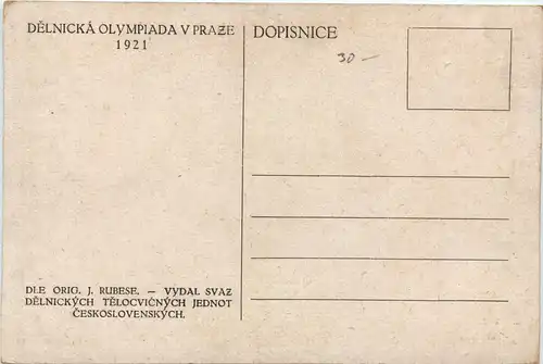 Prag - Delnicka Olympiada 1921 -649508