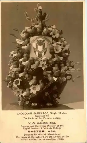 Praha - Chocolate Easter Egg - Victoria College -649778