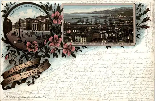 Gruss aus Triest - Litho -649854