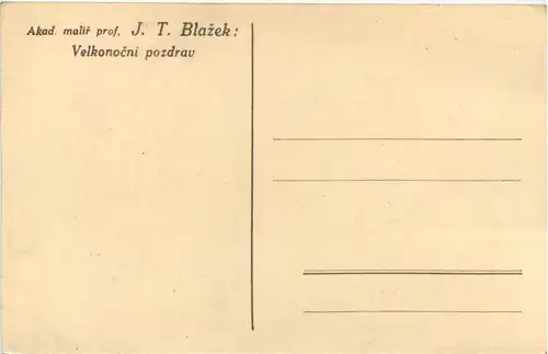 Künstler AK - J. T. Blazek -649908