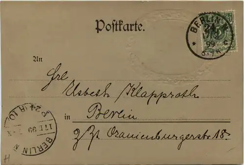 Berlin - Silberne Hochzeit 1899 -649968