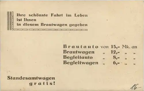 PKW - Brautautomobile und Brautwagen -649996