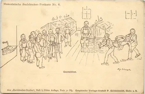 Buchdrucker - Gautschfest -650106