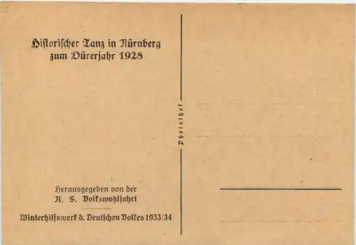 Nürnberg - Historischer Tanz zum Dürerjahr 1928 -650158