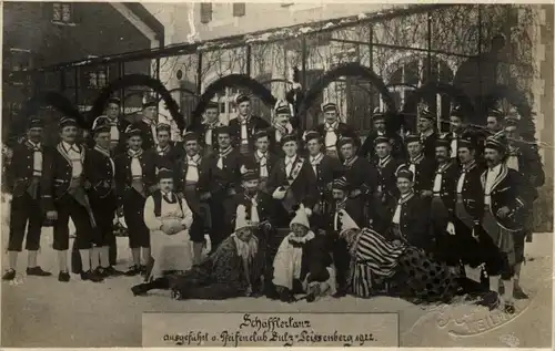 Schäfflertanz ausgeführt vom Pfeifenclub Sulz-Peissenberg 1922 - Weilheim -650162