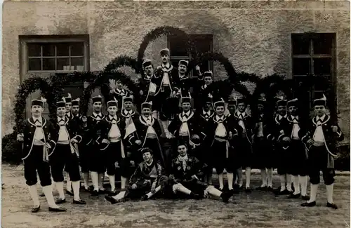 Tasching - Schäfflertanz 1907 - Cham -650172