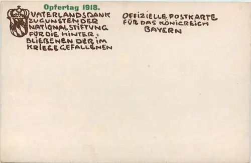 Gruss aus Bayern - Opfertag 1918 -650180