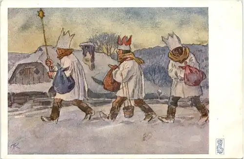 Weihnachten - Die heiligen 3 Könige -650234