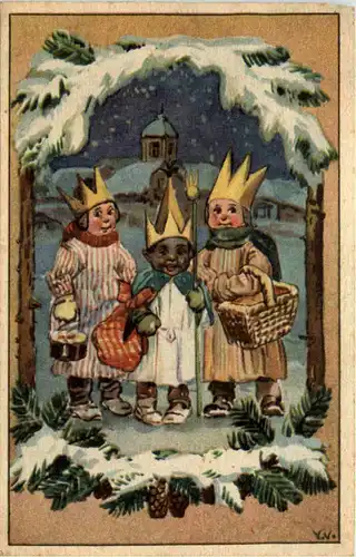 Weihnachten - Die heiligen 3 Könige -650282