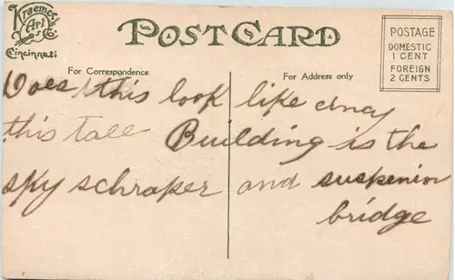 Cincinnati - Sky Lake and River Front by Night -650322