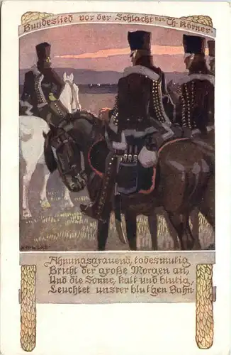 Bundeslied vor der Schlacht von Th. Körner -650342