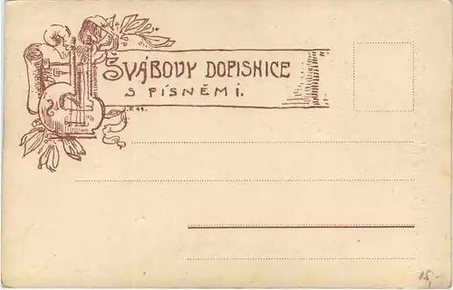 Svabovy Dopisnice - Rokokovy vlcik -650424