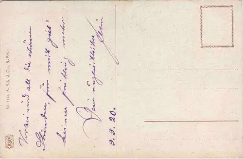 Künstler AK - Werbung -650522