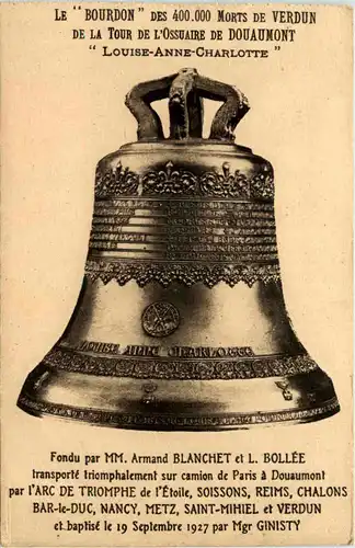 Verdun - Le Bourdon - Glocke -650616