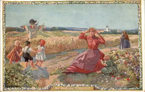 Künstler AK. J Schön -650594